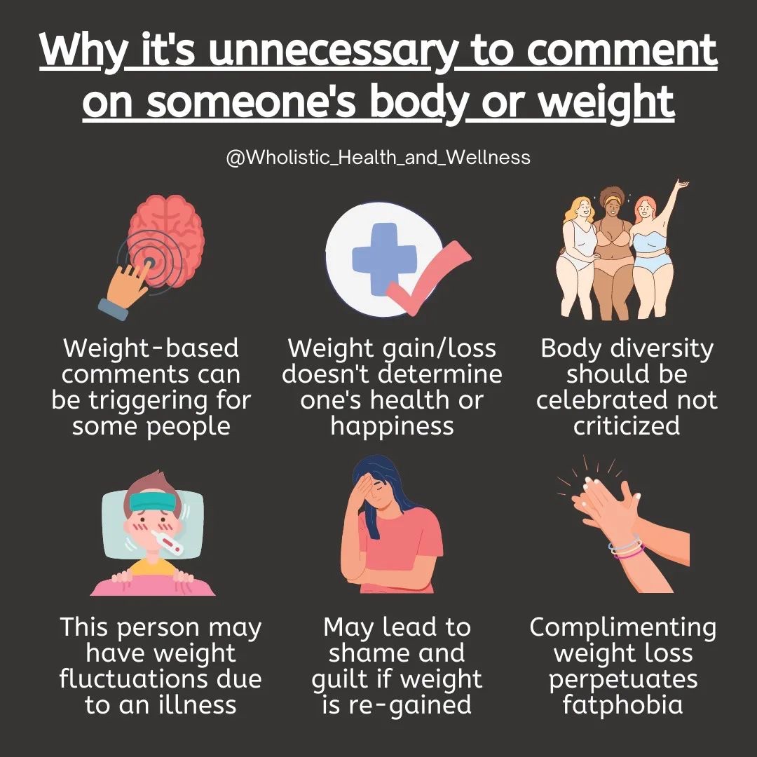 为什么没有必要对他人的体型和体重评头论足？