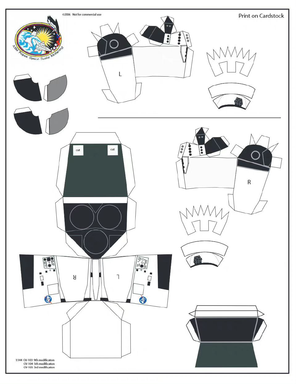 一个专门做飞行器折纸教程的网站